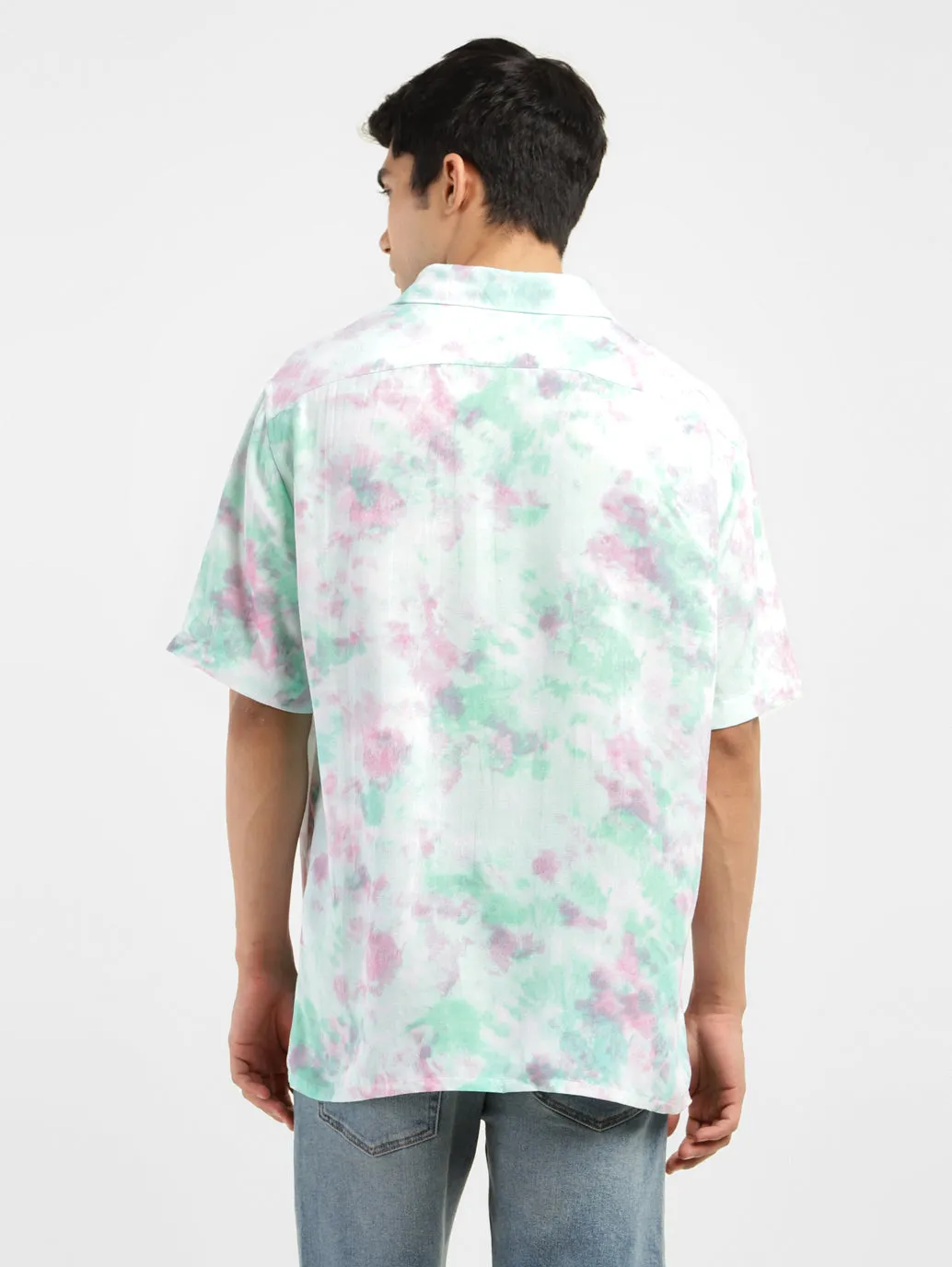 Men's Tie - Dye Relaxed Fit Shirt