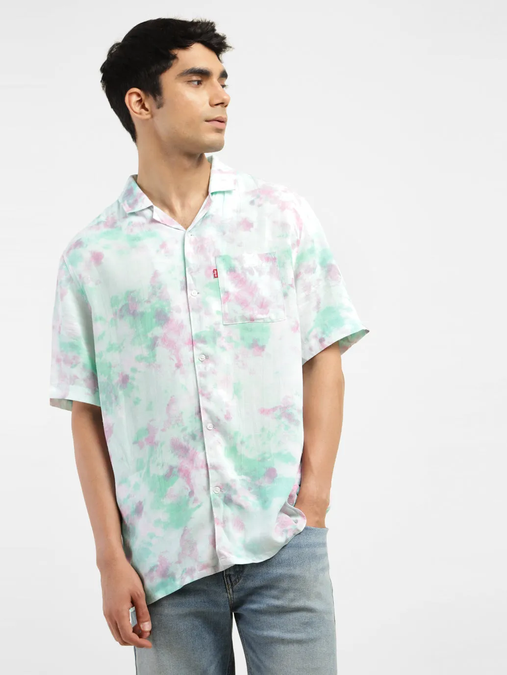 Men's Tie - Dye Relaxed Fit Shirt