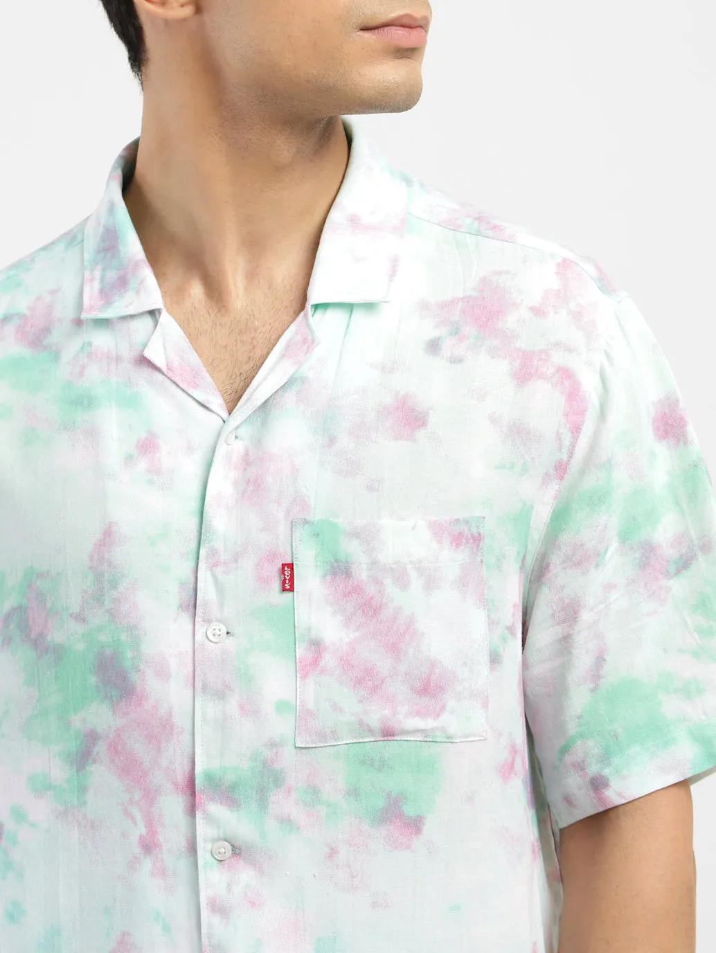 Men's Tie - Dye Relaxed Fit Shirt