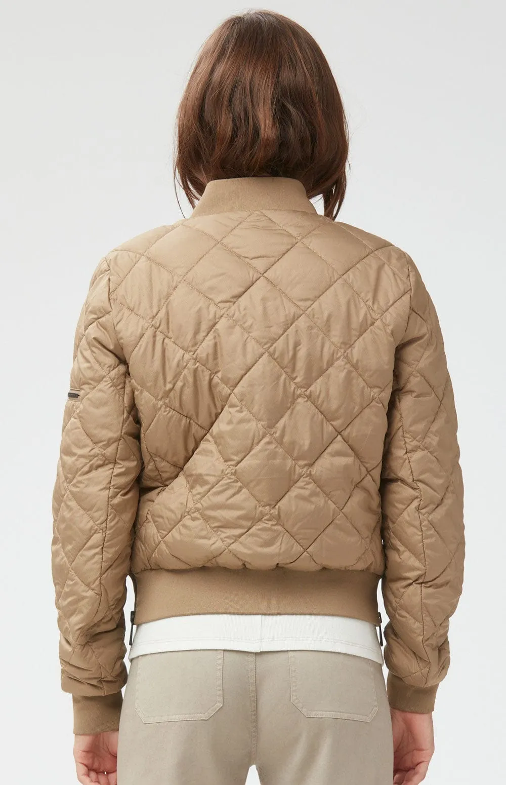 Metro II Bomber Jacket | Dark Khaki