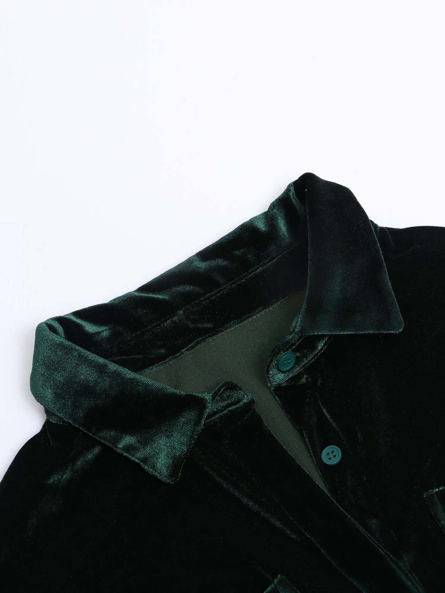 Midsize Vintage Golden Velvet Fashion Jacket