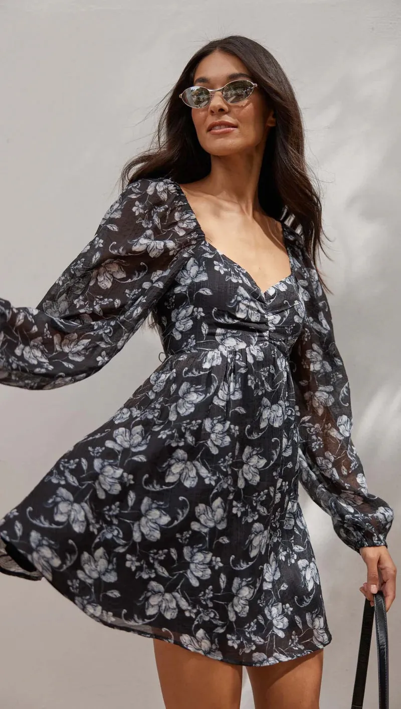 MinkPink Luzette Babydoll Mini Dress