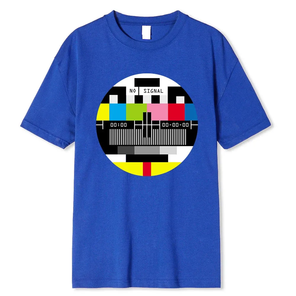 No Signal Hip Hop Style Men's Tee