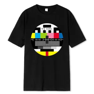 No Signal Hip Hop Style Men's Tee