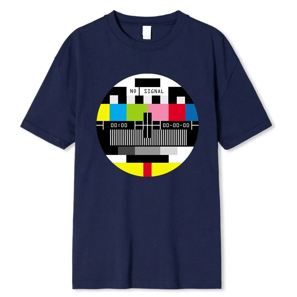 No Signal Hip Hop Style Men's Tee