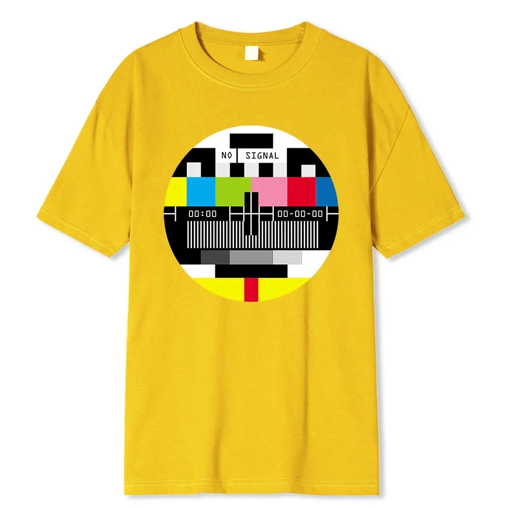 No Signal Hip Hop Style Men's Tee