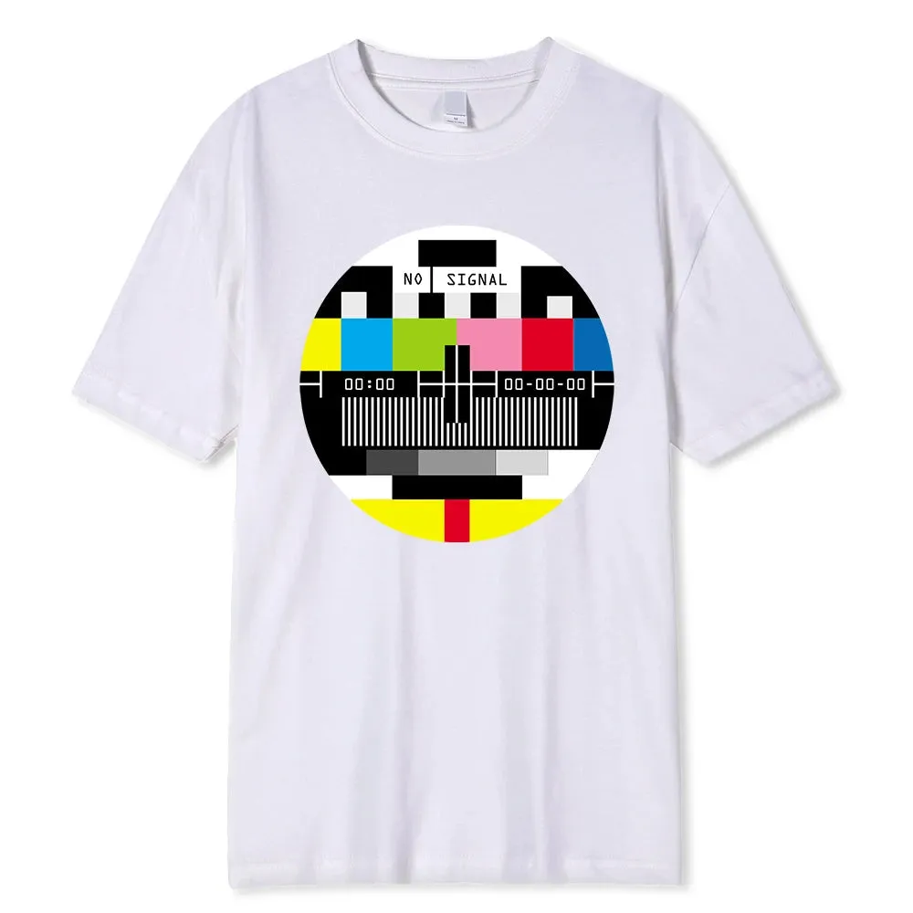 No Signal Hip Hop Style Men's Tee
