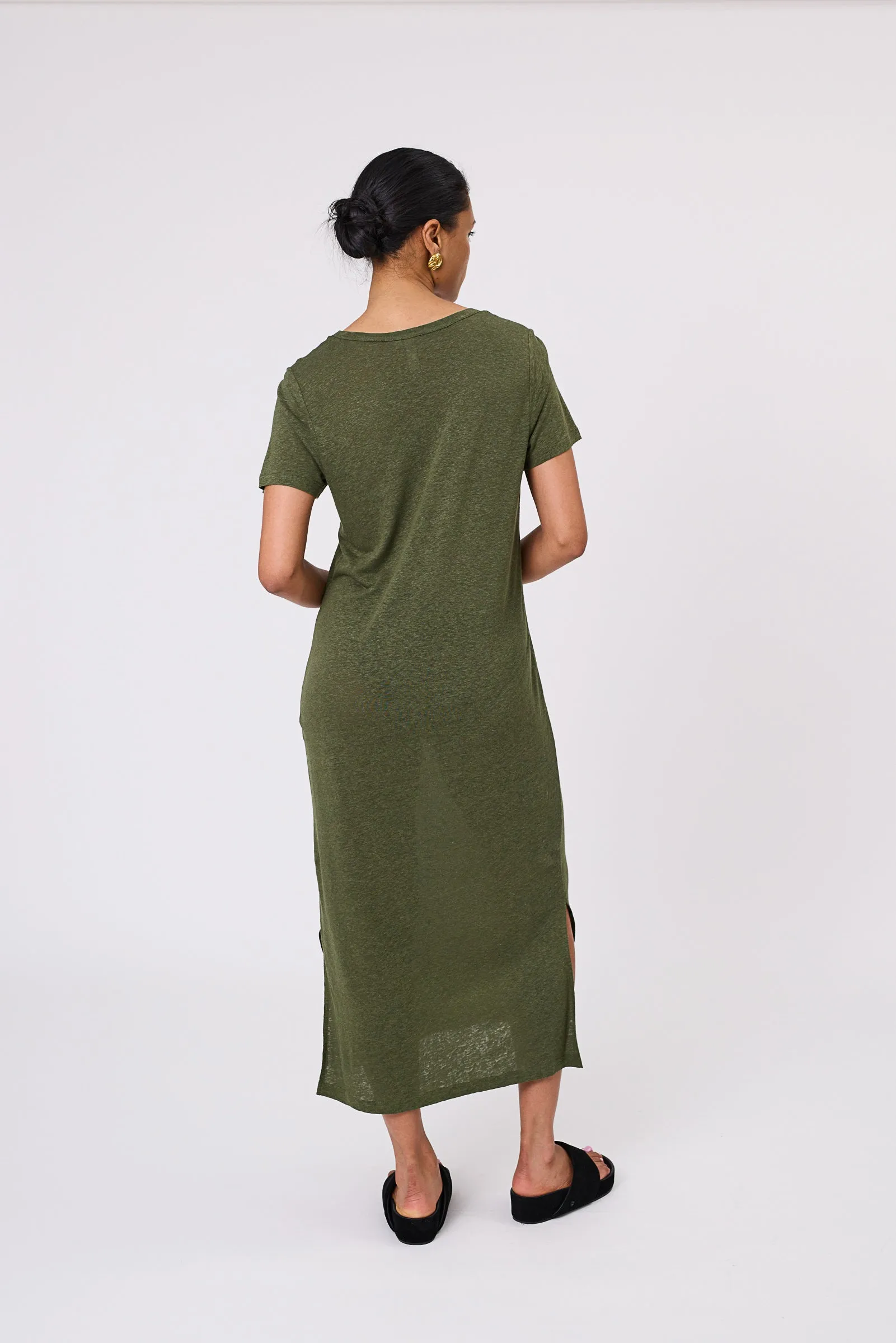 Noto Tshirt Dress - Cypress