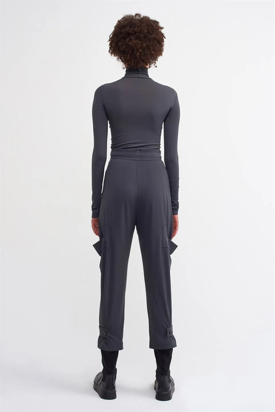 Nu Stitched Detail Trouser Ebony