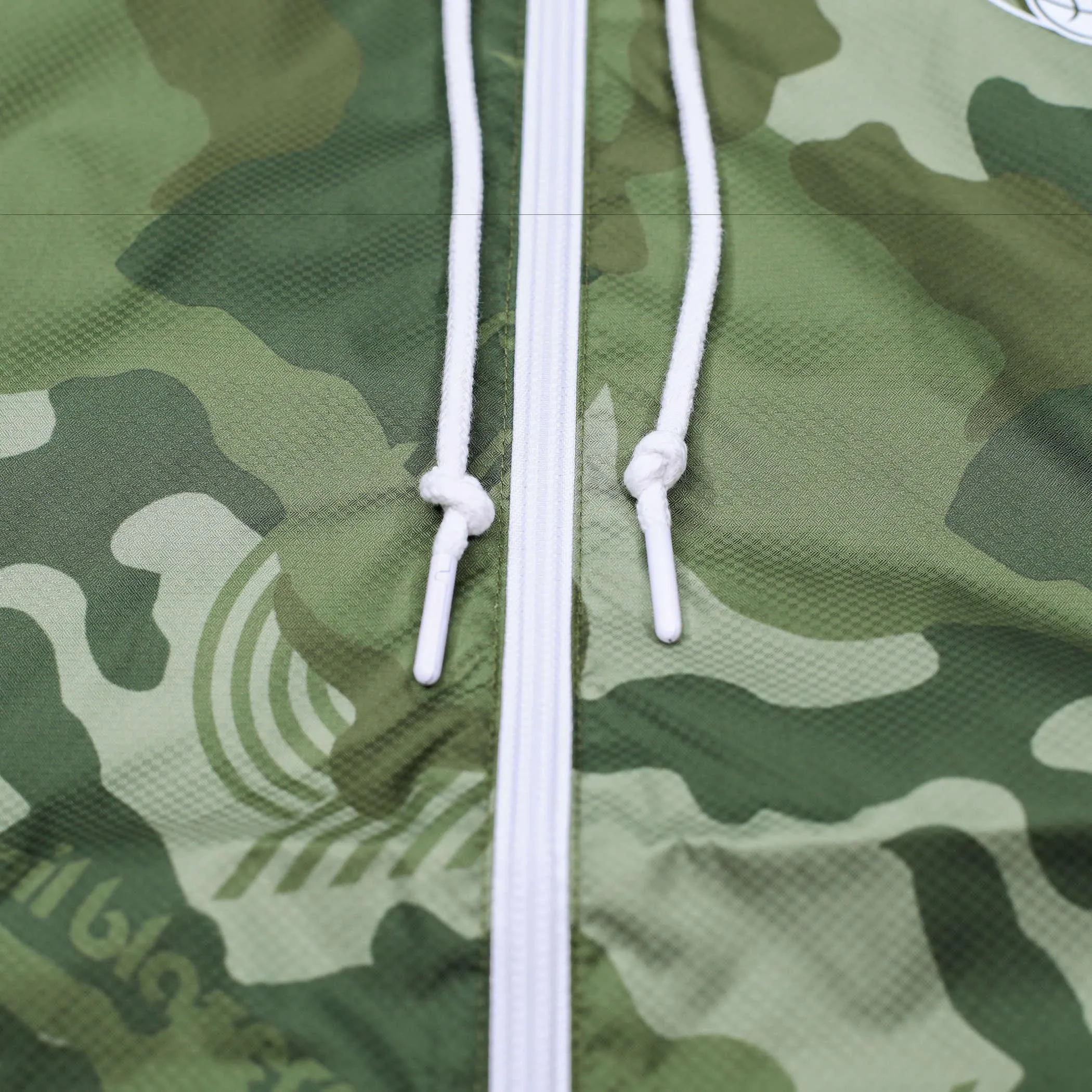 Portland Blazers Mitchell & Ness Ghost Camo Camouflage Jacket