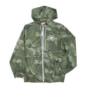 Portland Blazers Mitchell & Ness Ghost Camo Camouflage Jacket