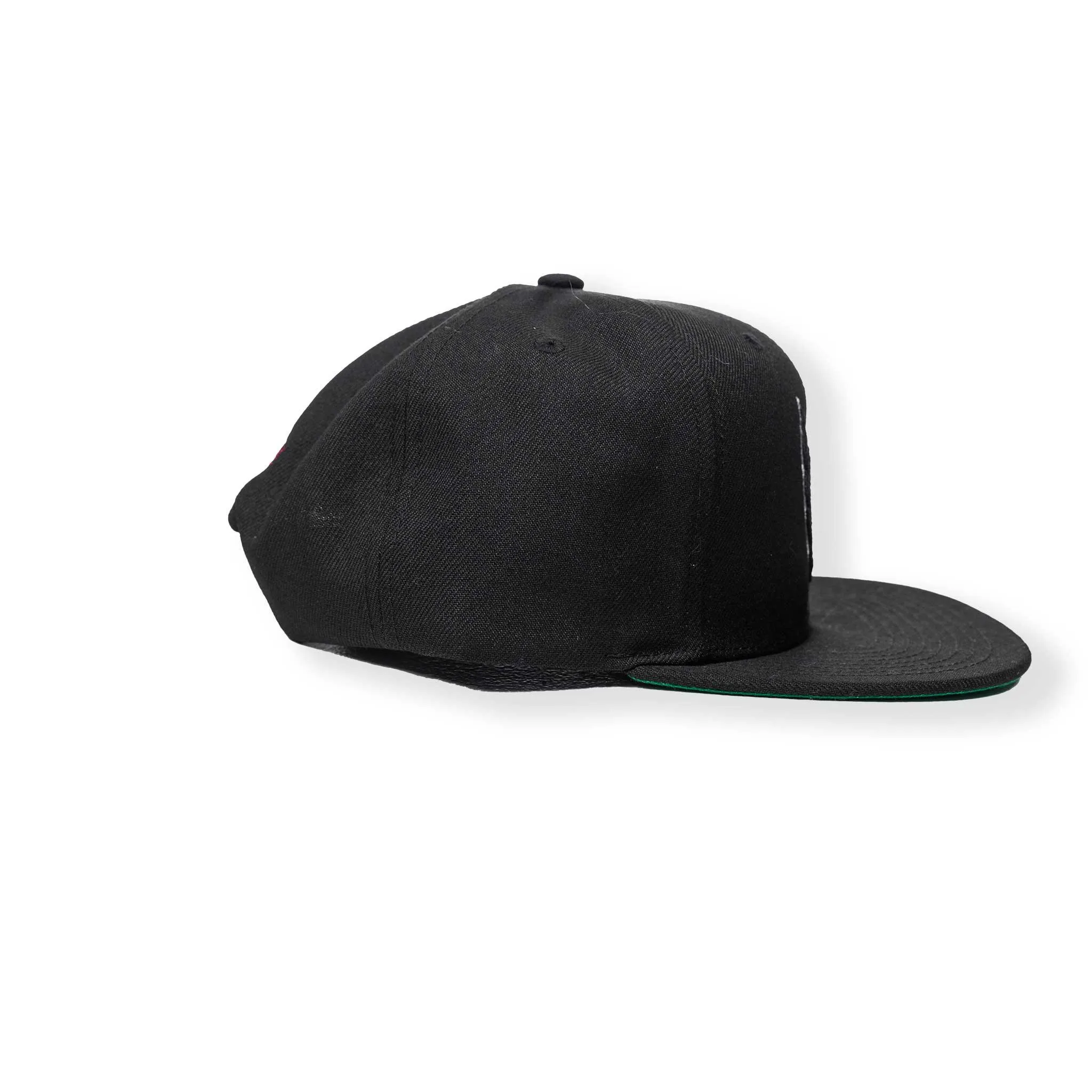 Portland Blazers Mitchell & Ness Retro Flames Black Snapback