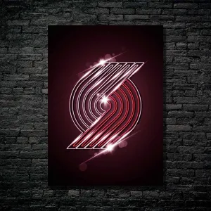 Portland Trail Blazers Neon