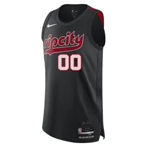 Portland Trail Blazers Nike Custom City Edition 23-24 Retro Plaid Swingman Jersey