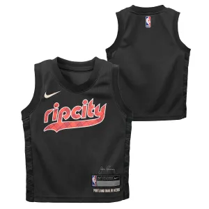 Portland Trail Blazers Nike Toddler Replica Retro Plaid City 23-24 Jersey