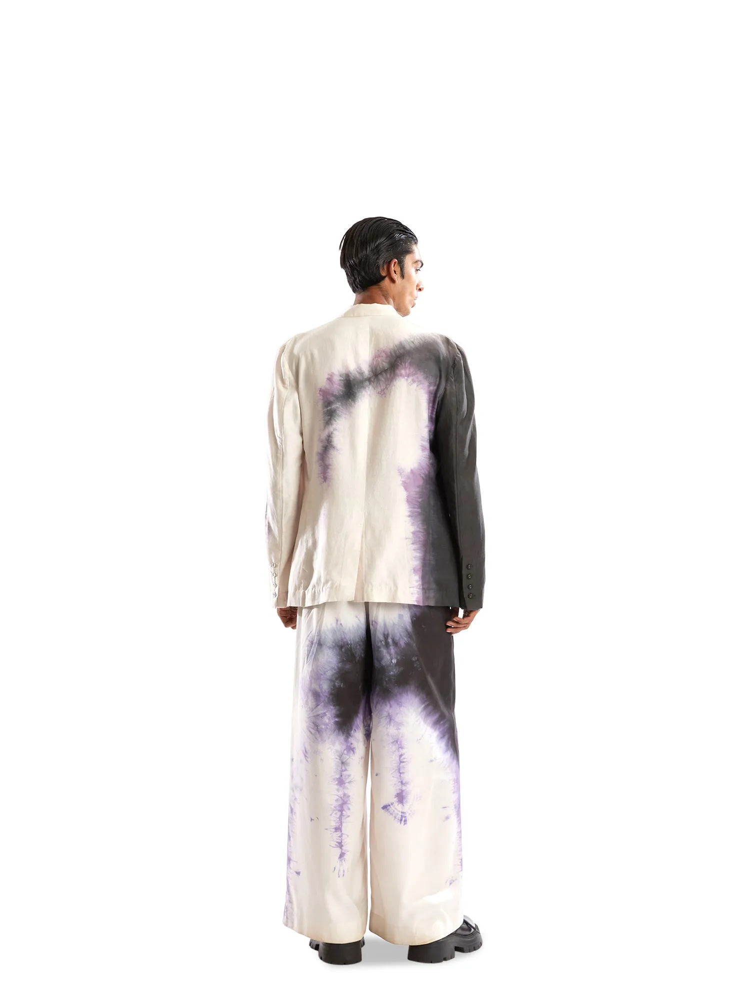 Purple tie dye co-ord set