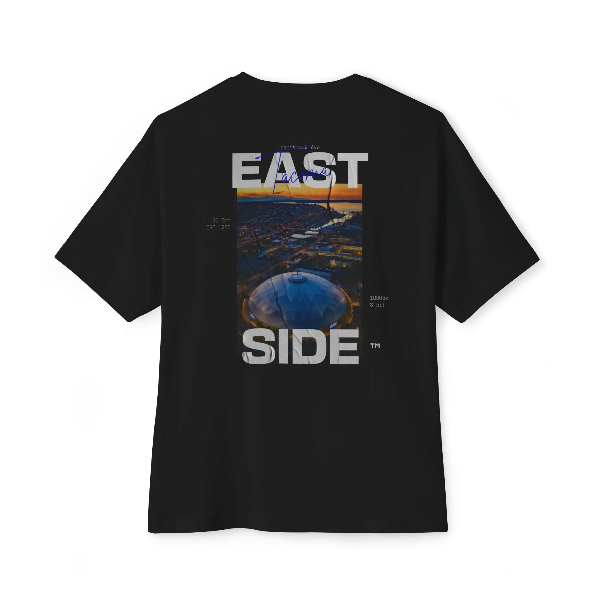 "Eastside Tacoma" Unisex Oversized Boxy Tee
