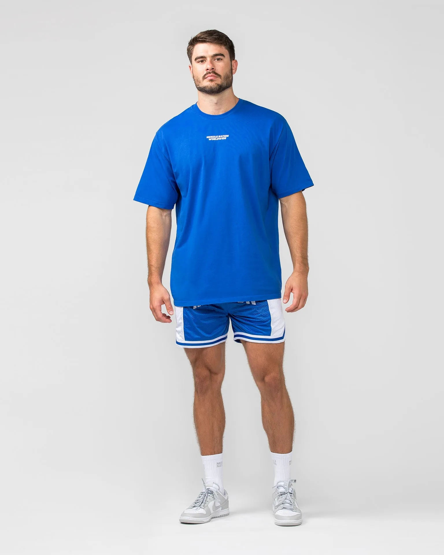 Represent Oversized Tee - Bondi Blue