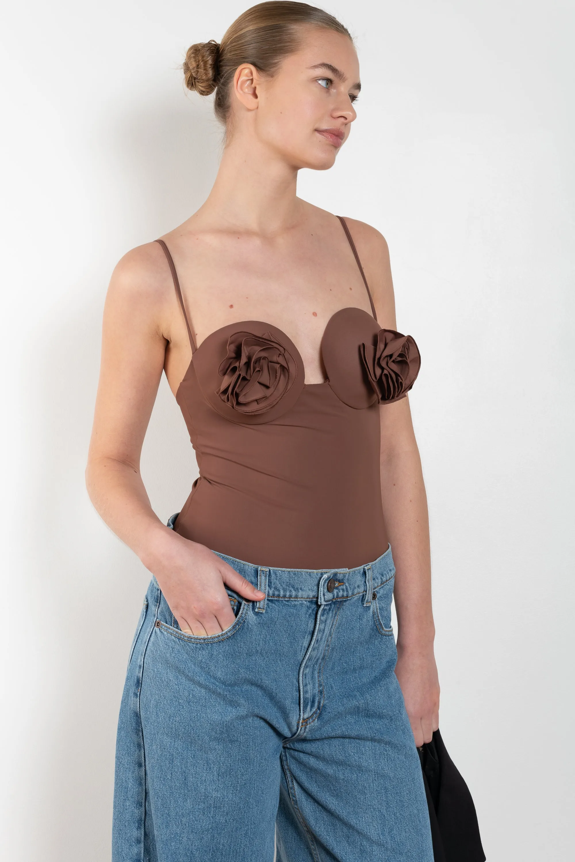Retro Bustier Swimsuit 01