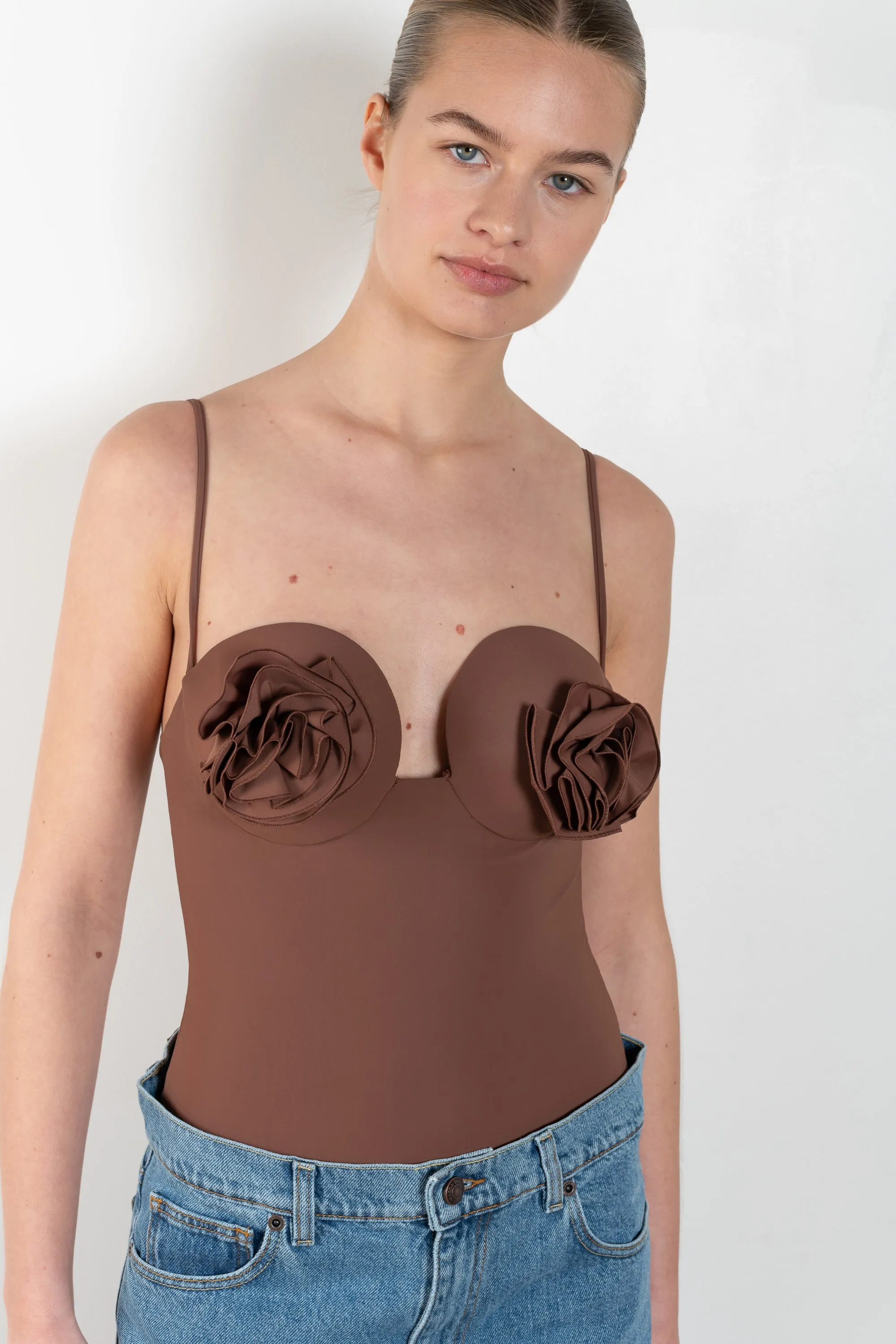 Retro Bustier Swimsuit 01