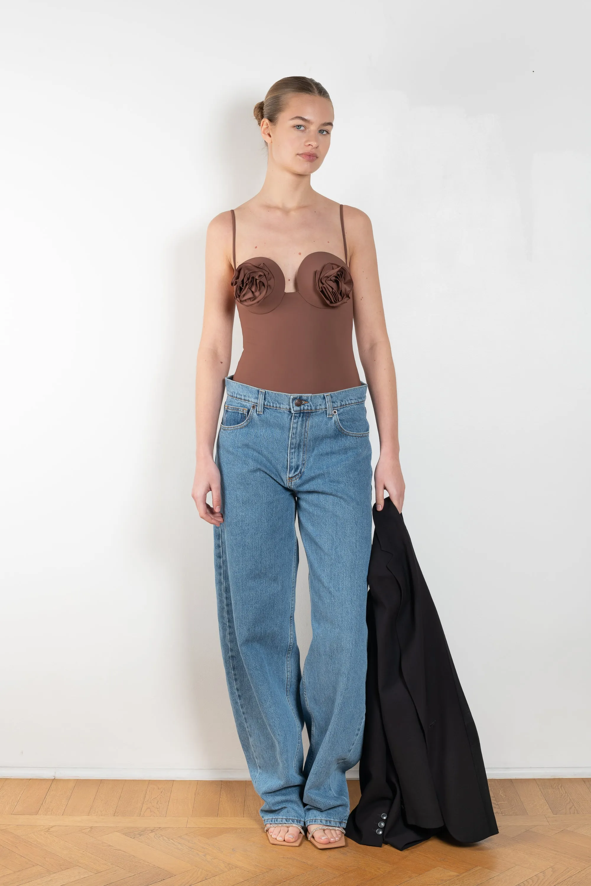 Retro Bustier Swimsuit 01