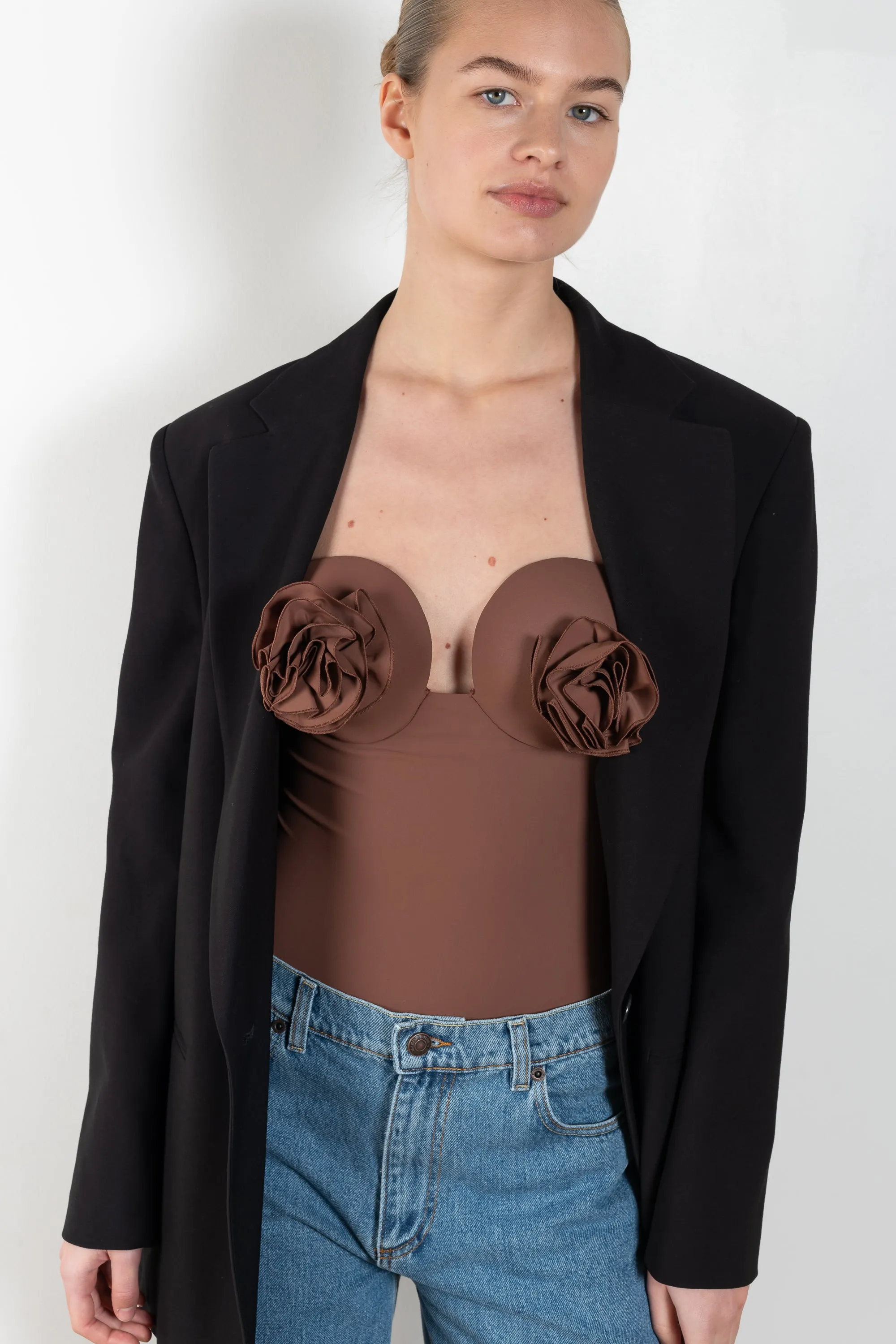 Retro Bustier Swimsuit 01