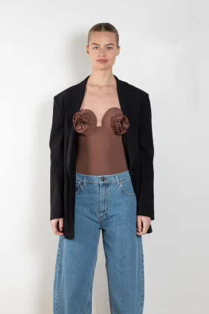 Retro Bustier Swimsuit 01