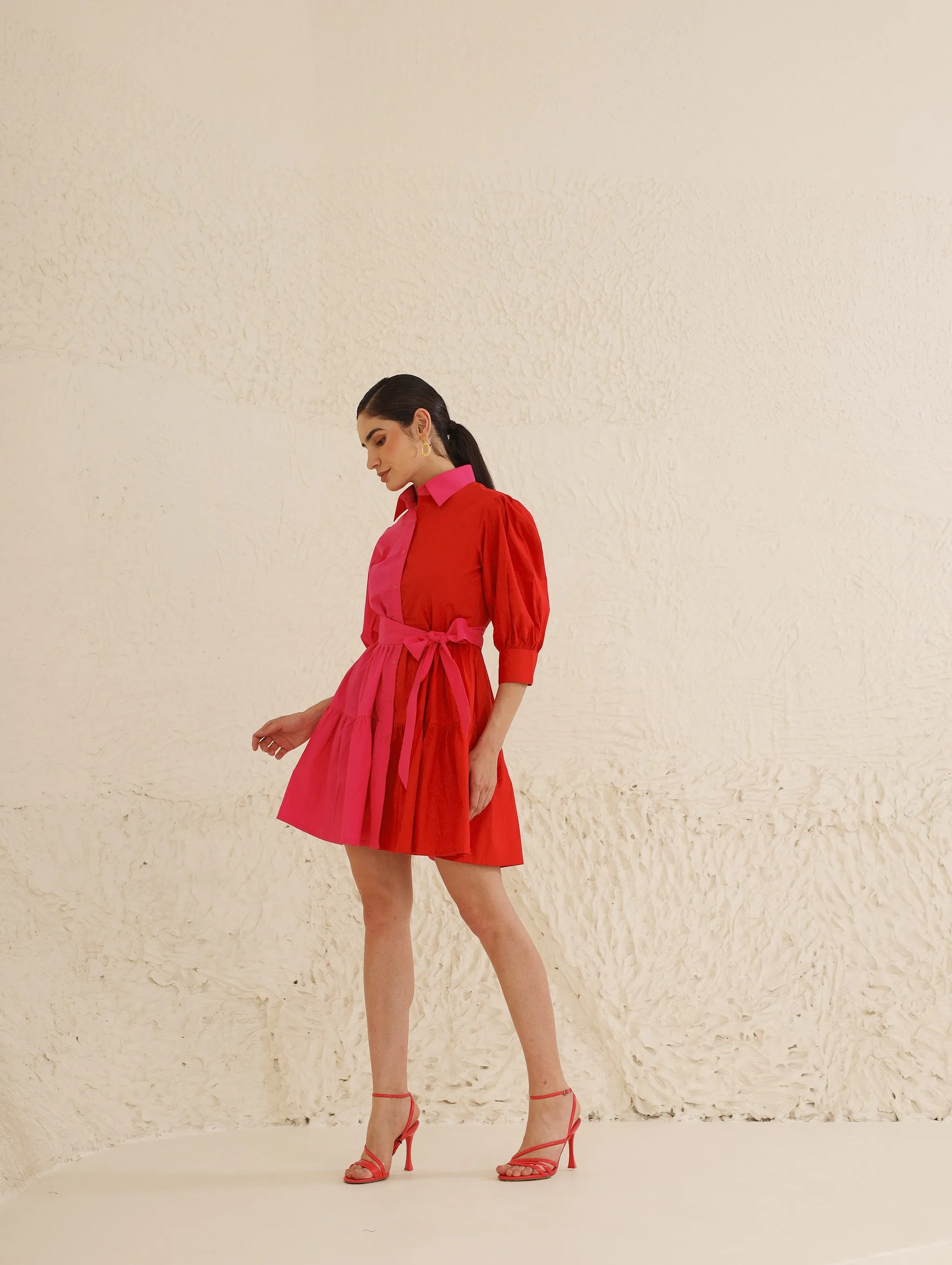 Rosé Mini Dress