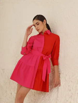 Rosé Mini Dress