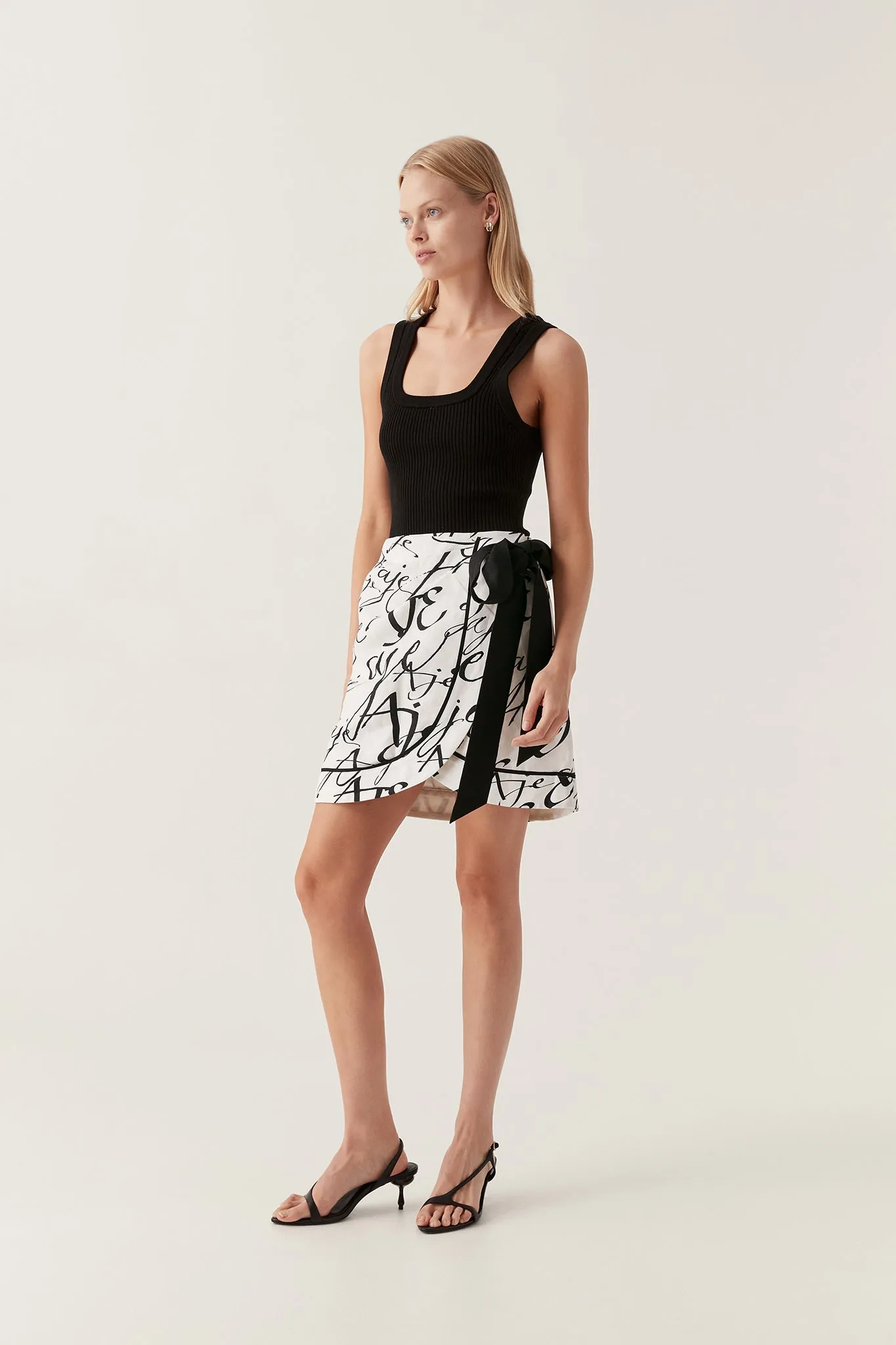 Sentiment Sarong Mini Skirt