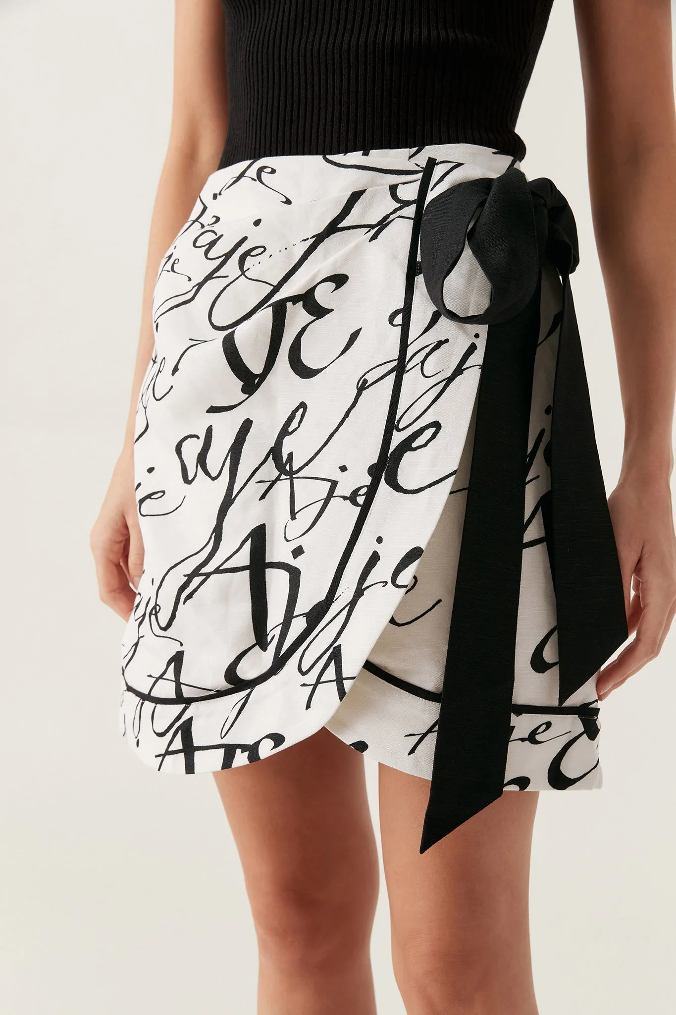Sentiment Sarong Mini Skirt