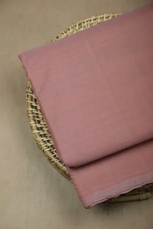 Shaded Pink Mangalagiri Stripe Cotton Fabric - 1m