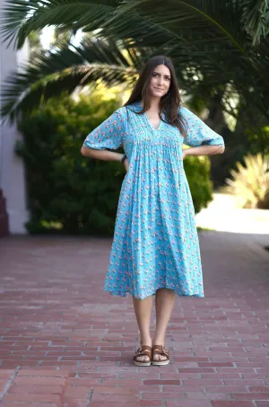 Skye Dress Turquoise