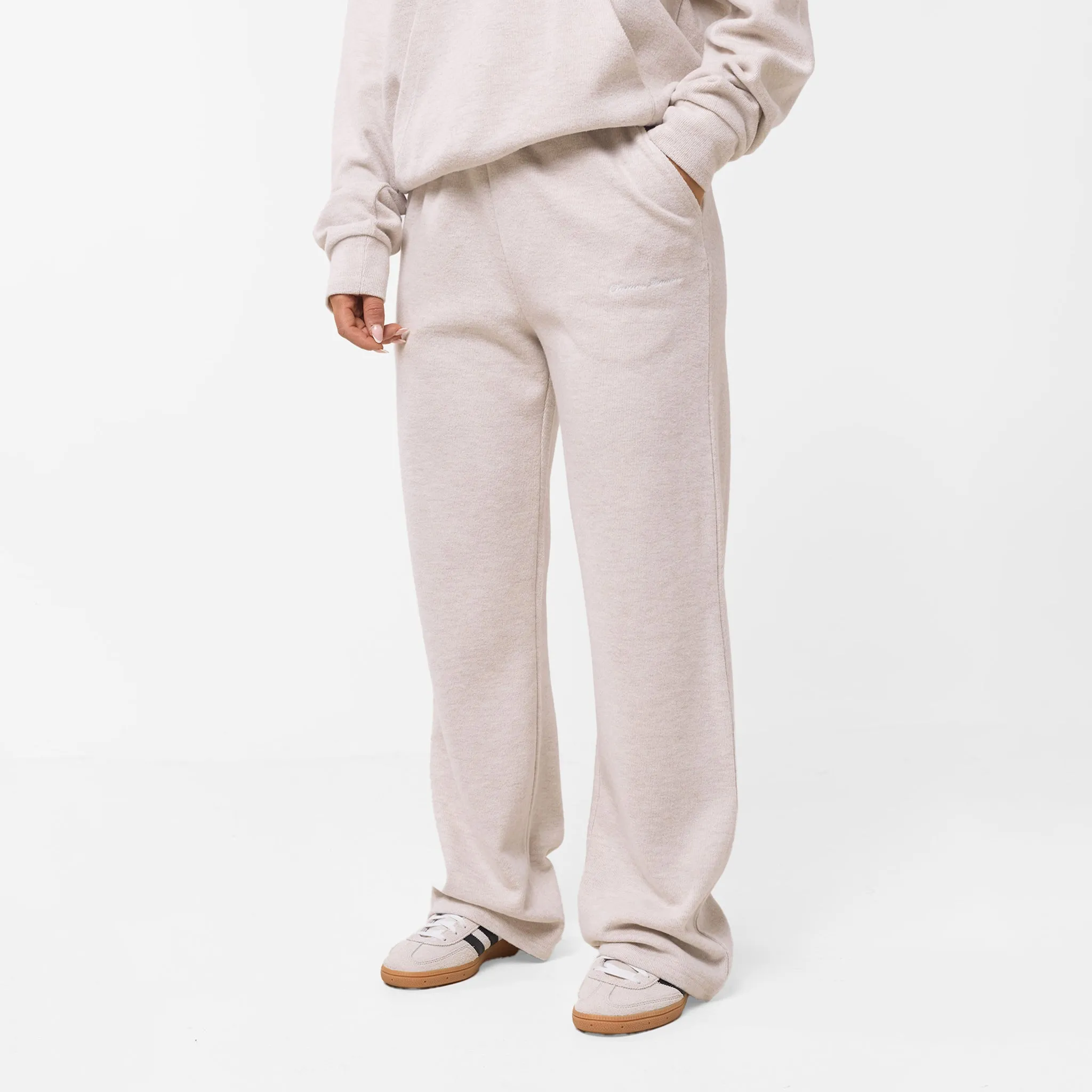 Soft Knit Tracksuit | Oatmeal