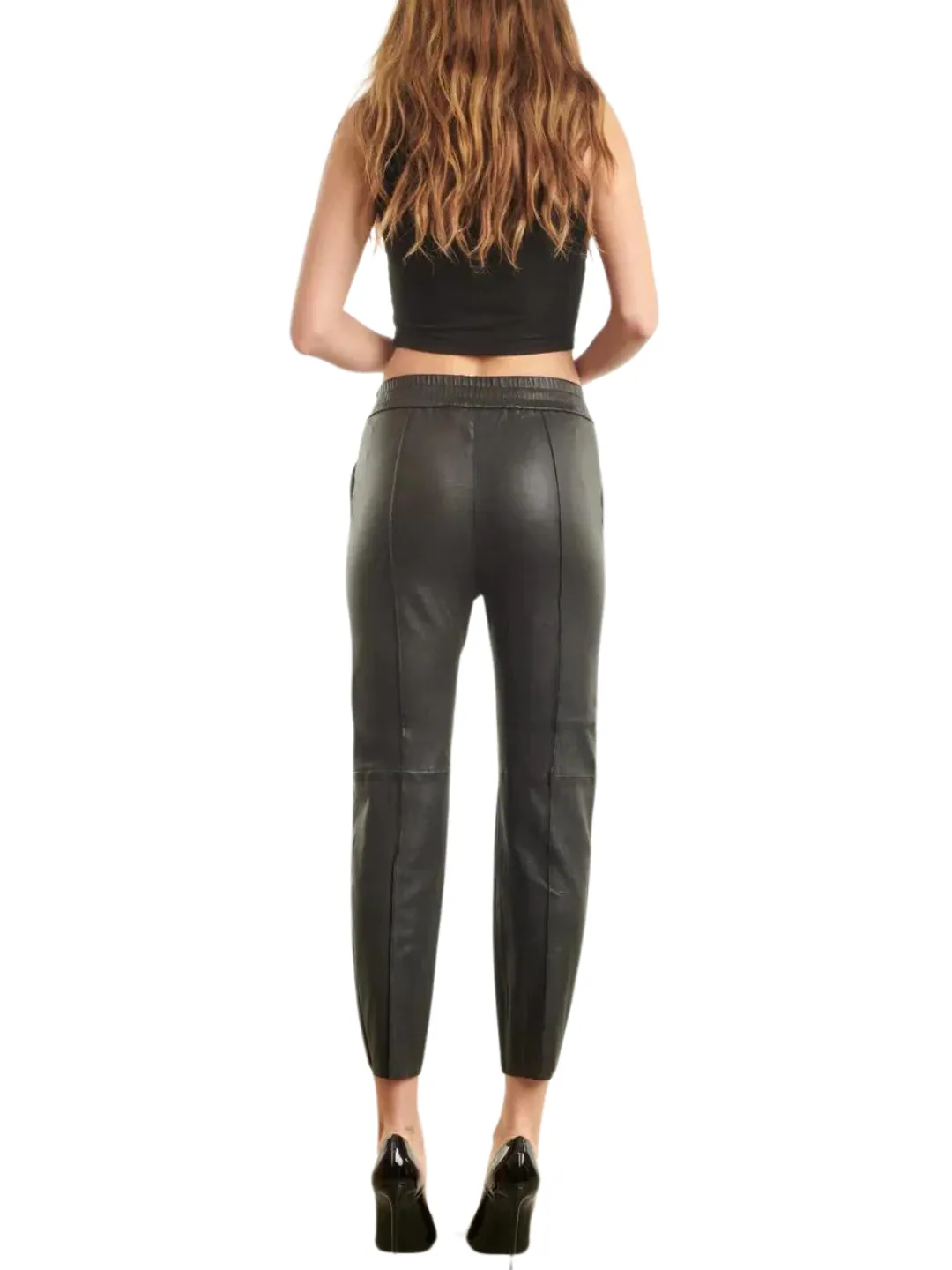SPRWMN Slim Jogger with Pockets Black