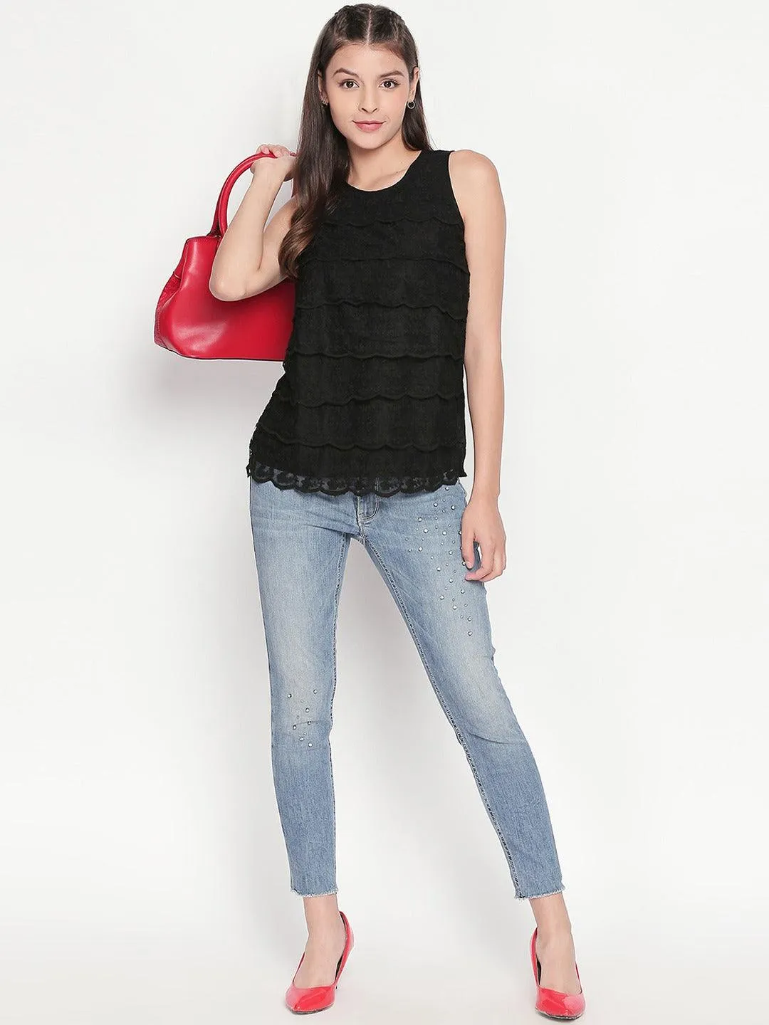 Style Quotient Womens Solid Regular Fit Tops