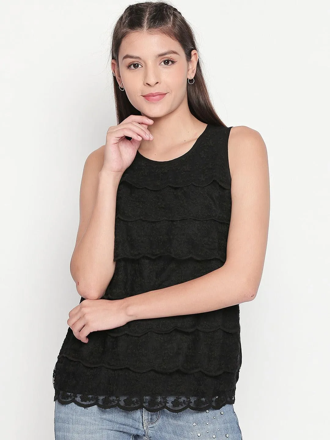 Style Quotient Womens Solid Regular Fit Tops