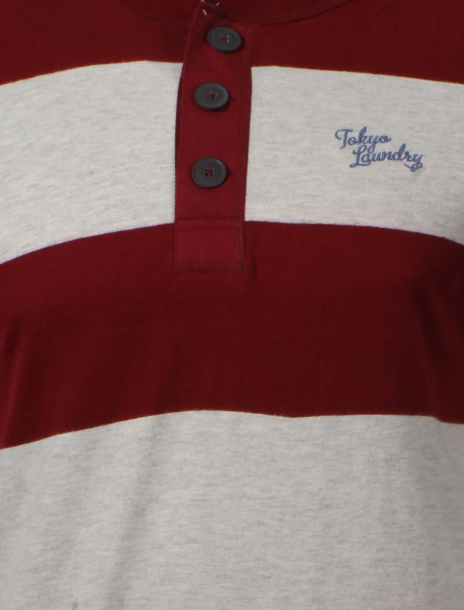 Tokyo Laundry Emilio oatgrey Henley Top