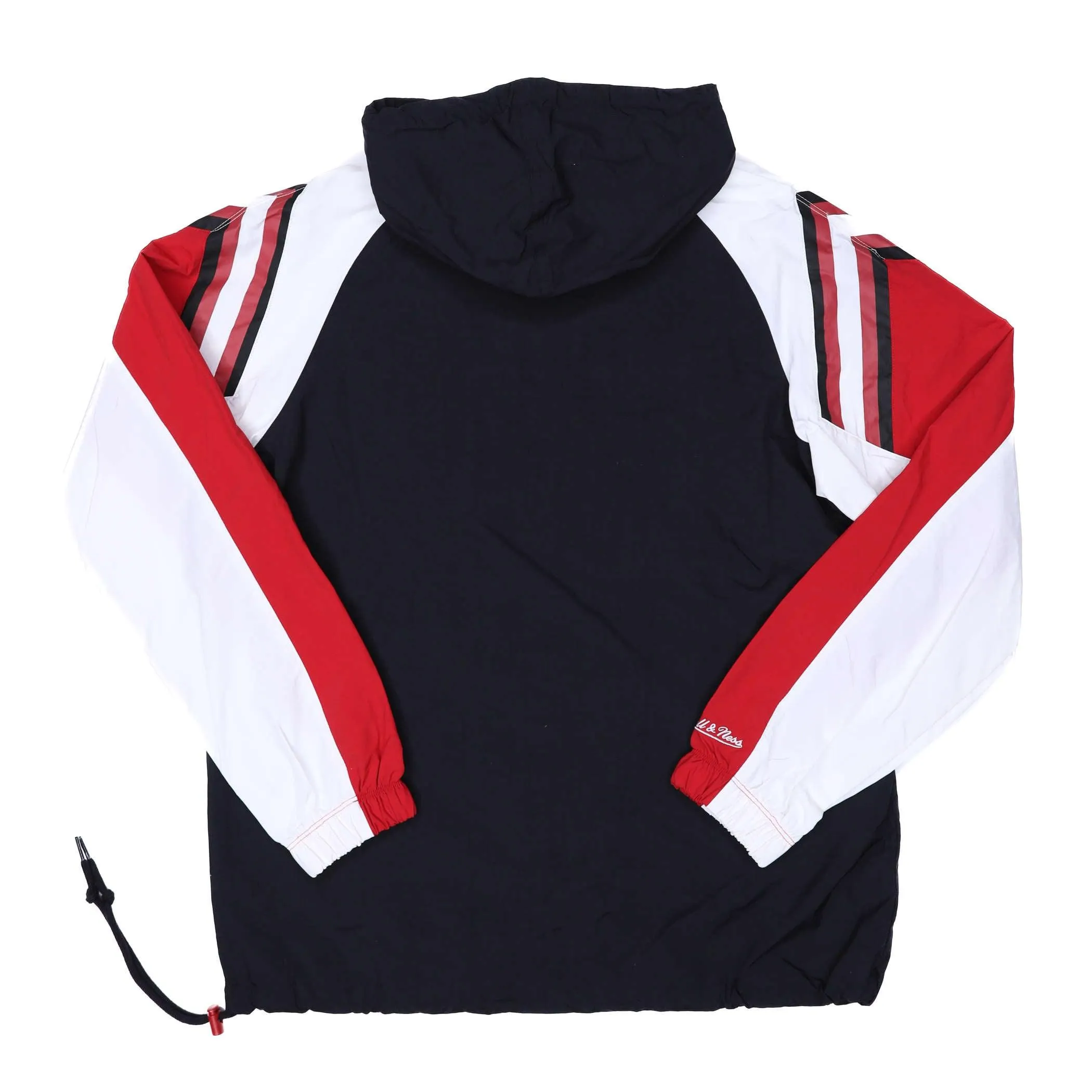 Trail Blazers Mitchell & Ness Anorak Partial Zip Jacket