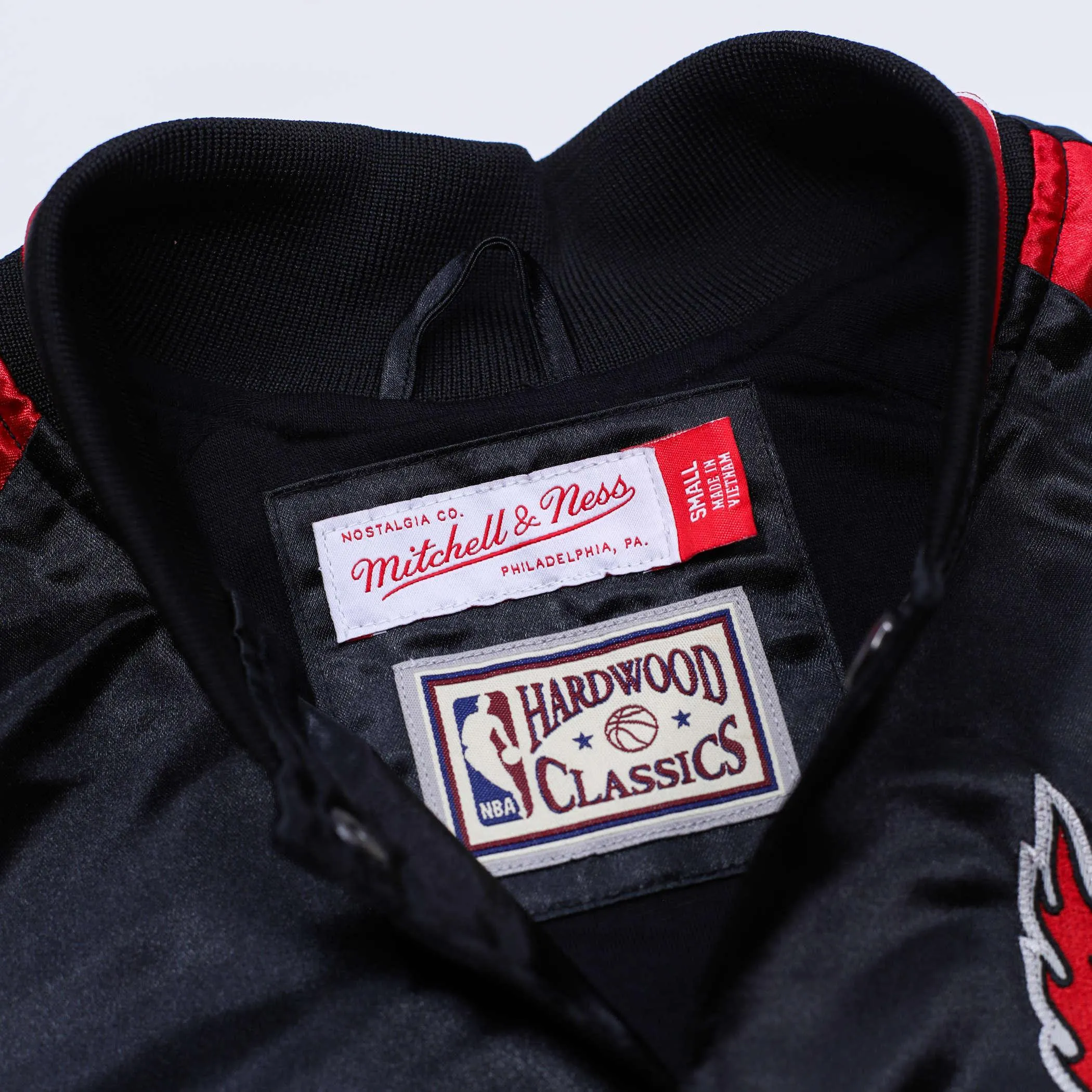 Trail Blazers Mitchell & Ness Anorak Partial Zip Jacket