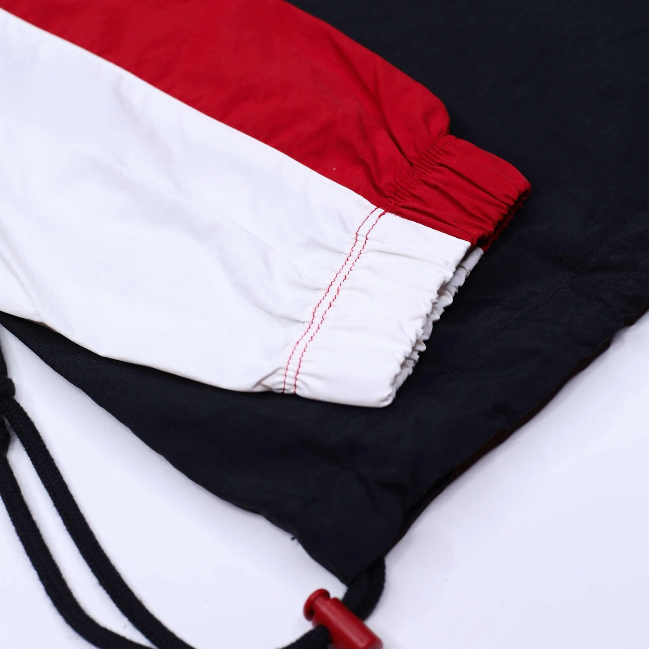 Trail Blazers Mitchell & Ness Anorak Partial Zip Jacket