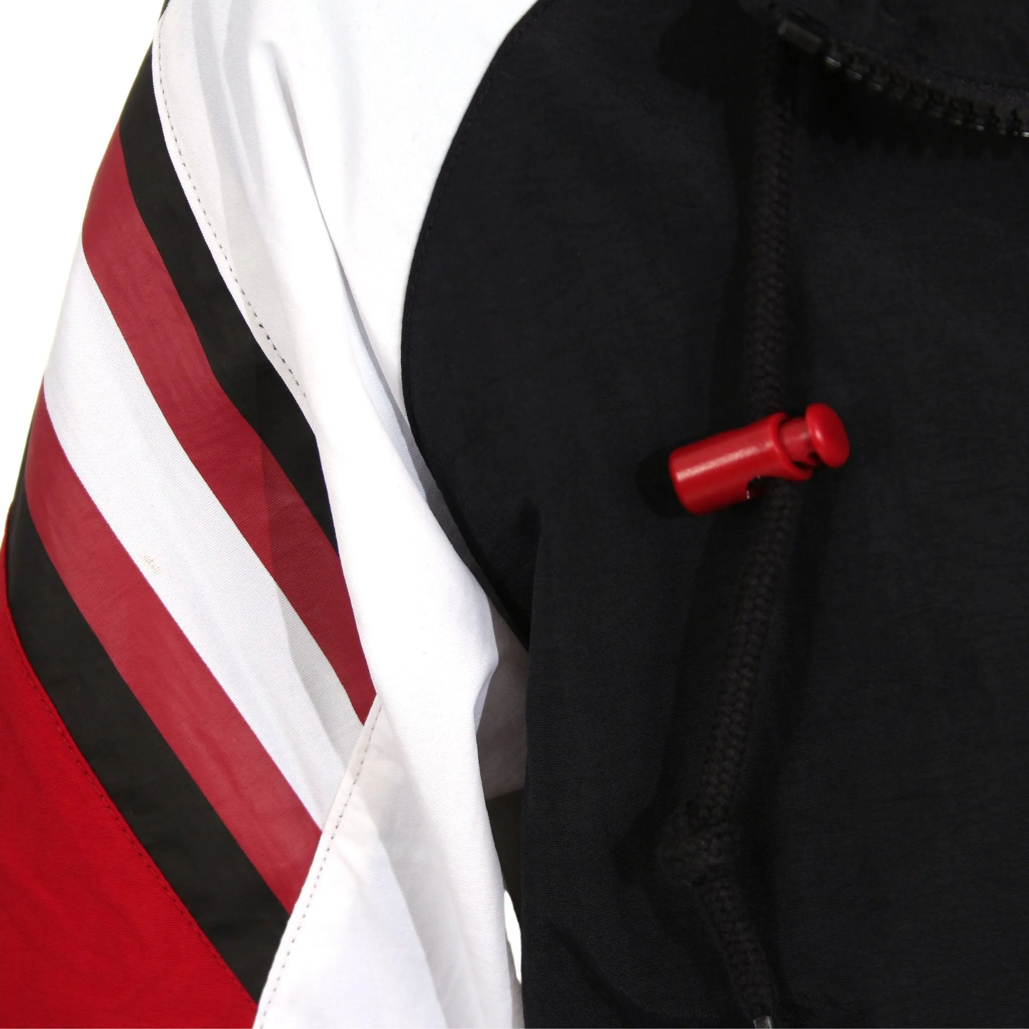 Trail Blazers Mitchell & Ness Anorak Partial Zip Jacket