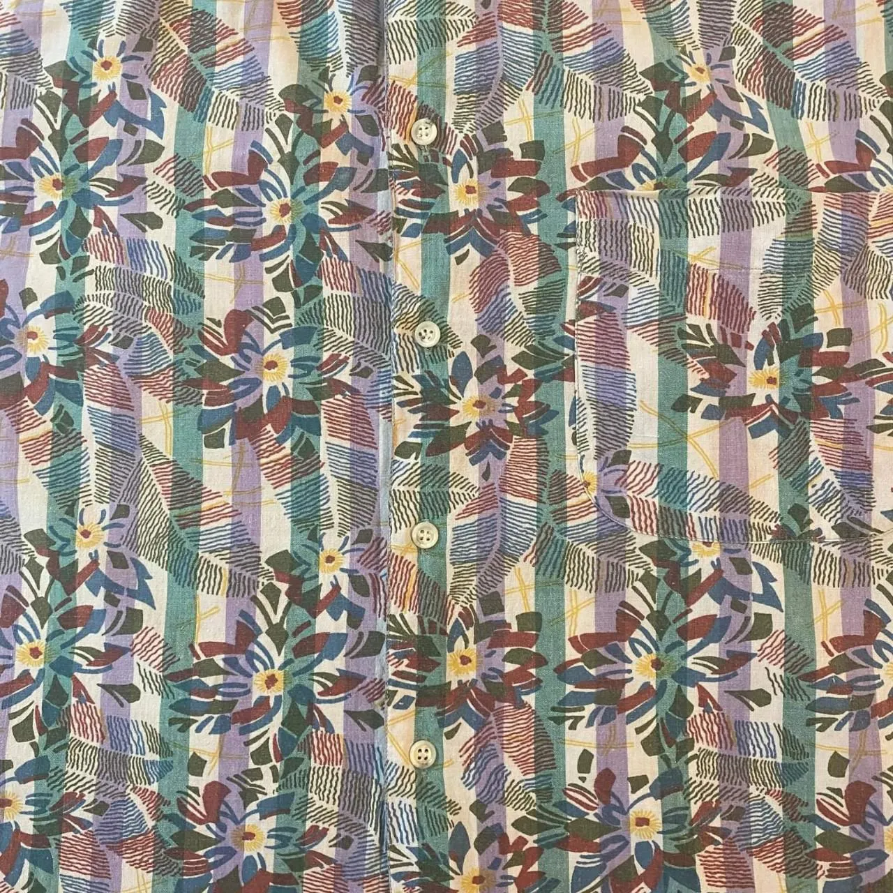 VINTAGE BOSTON TRADER'S MEN'S BUTTON UP