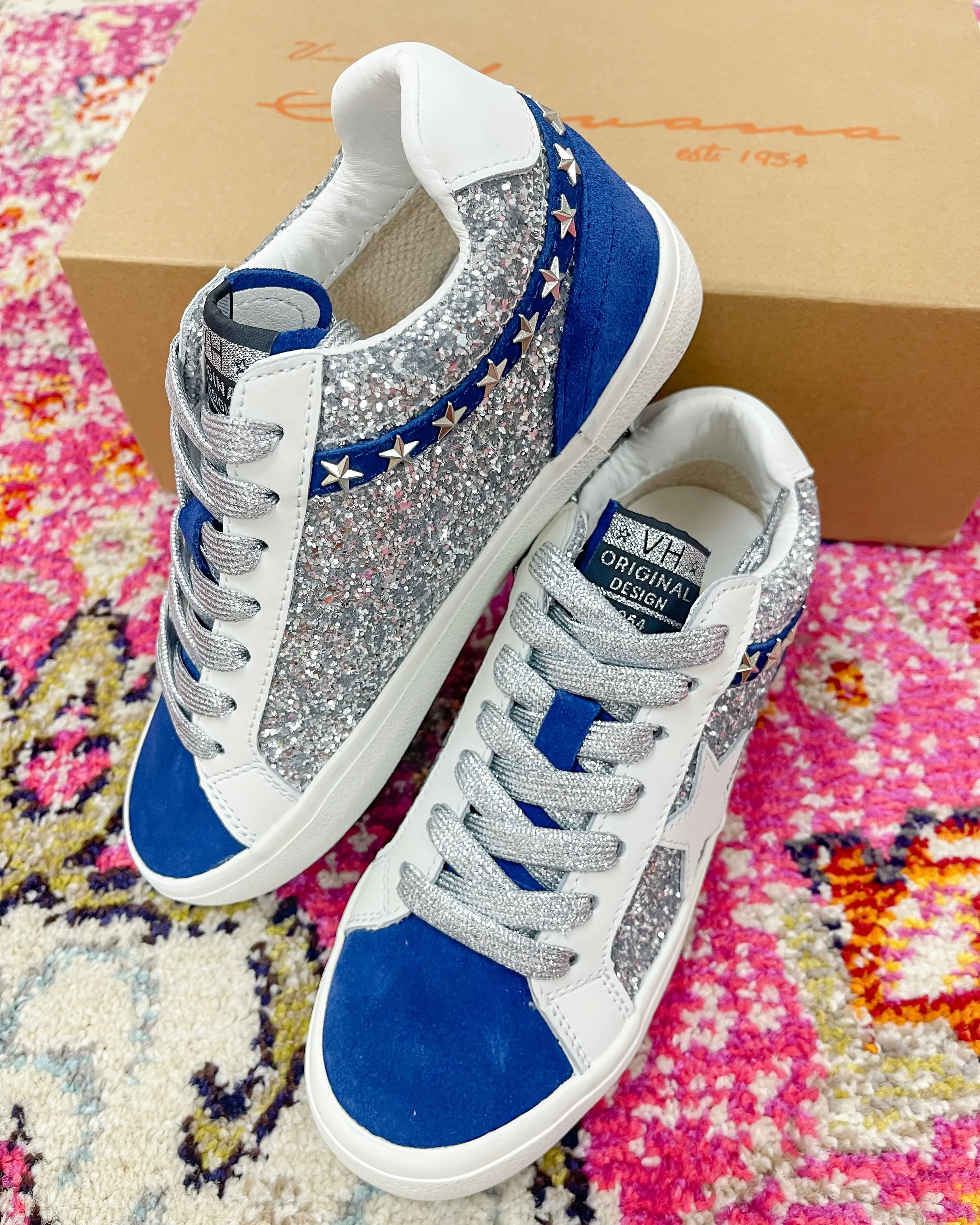 Vintage Havana Navy Vamp Sneakers