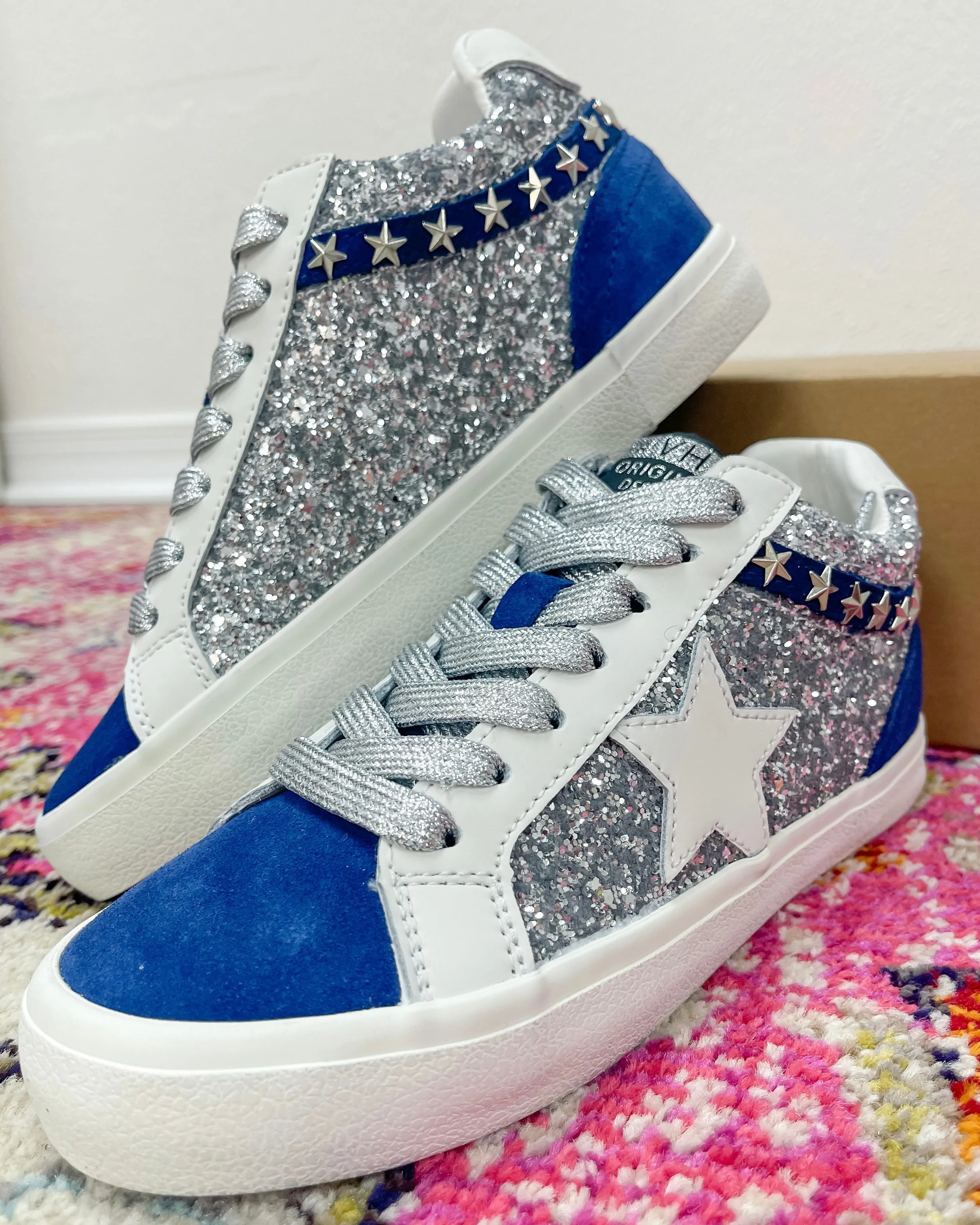Vintage Havana Navy Vamp Sneakers