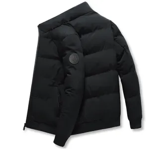 Wholesale Men's Jackets with Standing Collar Down Cotton Jackets