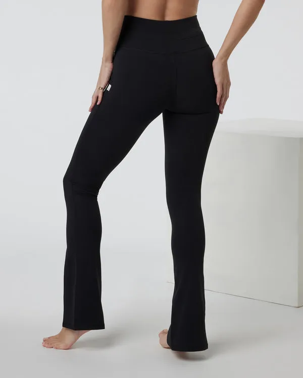 Women's Daily Split Flare - Black